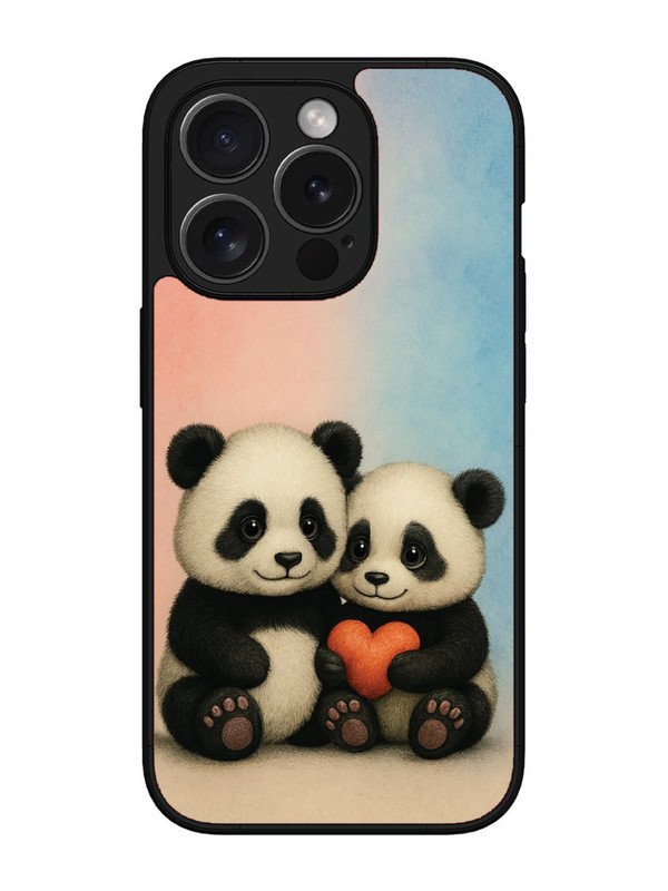 iPhone 15 Pro Max Cute Baby Pandas
