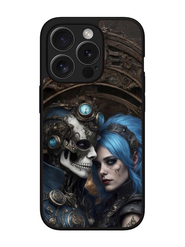 iPhone 15 Pro Max Skeleton & Devil Girl