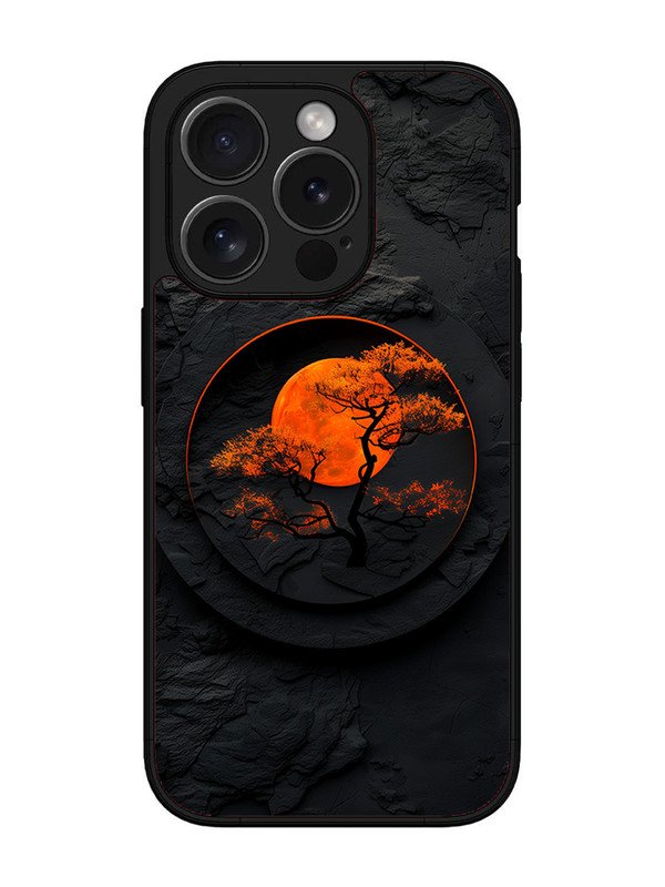 iPhone 15 Pro Max Dark knight Red Moon