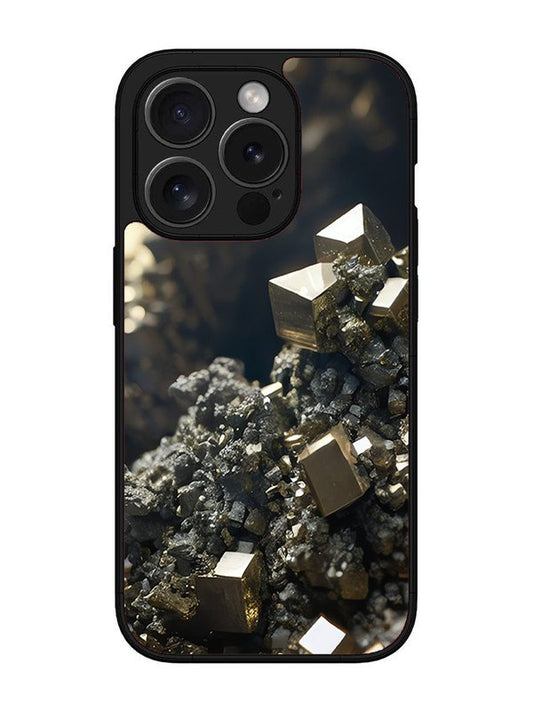 iPhone 15 Pro Max Gold Crystals