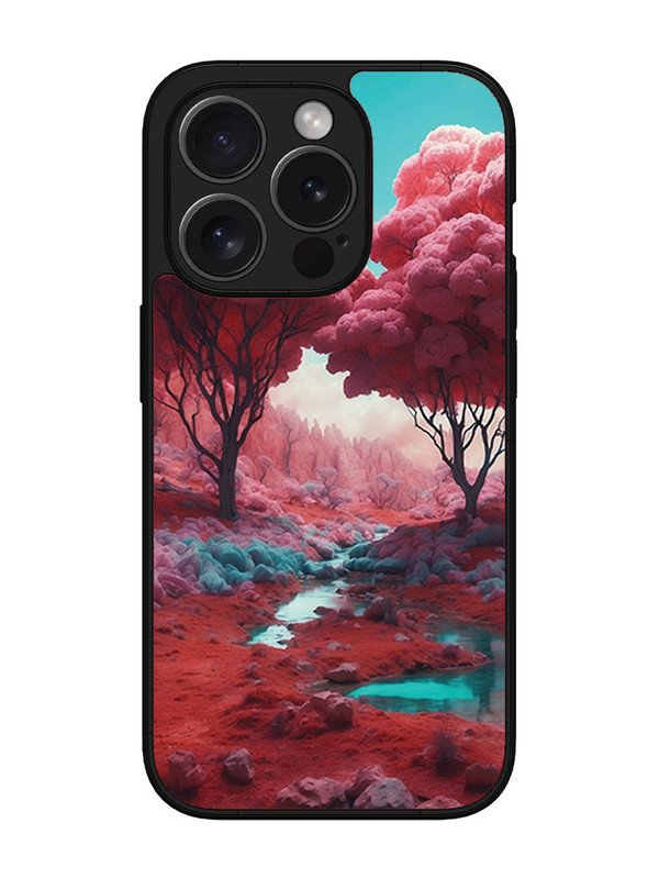 iPhone 15 Pro Max Pink Forest