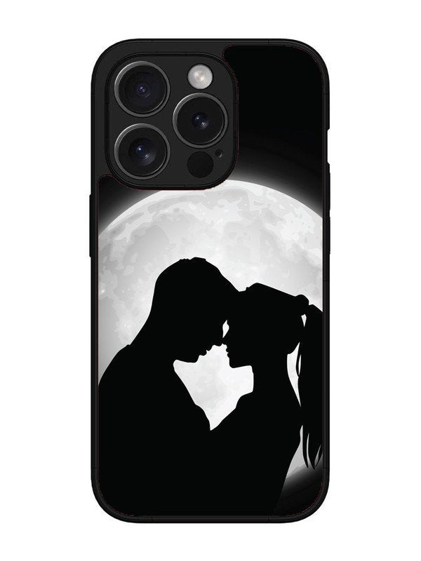 iPhone 15 Pro Max Couple on Moon