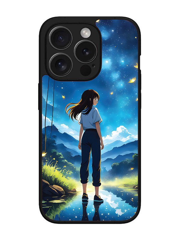 iPhone 15 Pro Max Girl In Beautiful Forest