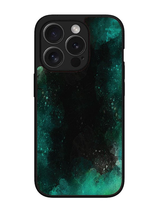 iPhone 15 Pro Max Dark Black And Green Forest