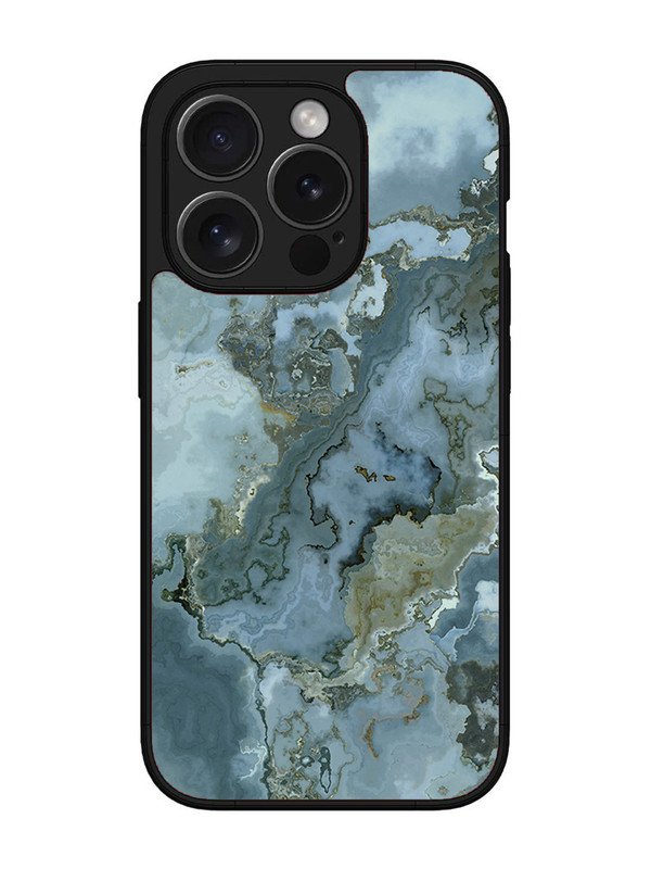iPhone 15 Pro Max Celestial Blue Marble