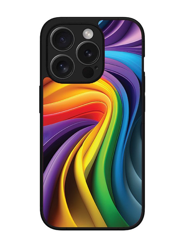 iPhone 15 Pro Max Rainbow Whirl