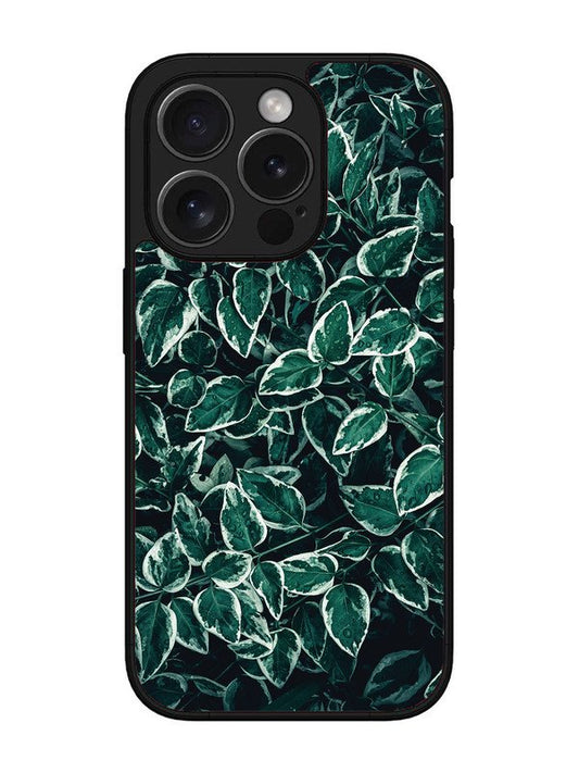 iPhone 15 Pro Max Green Oasis Leafs