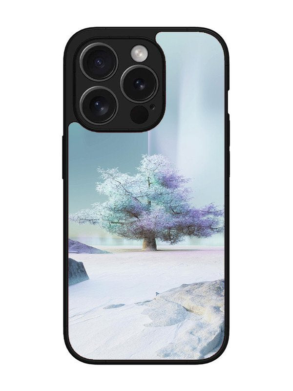 iPhone 15 Pro Max Tree on lceland