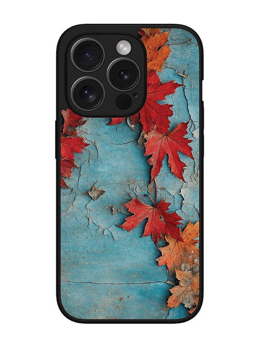 iPhone 15 Pro Max Autumn Leafs Marble