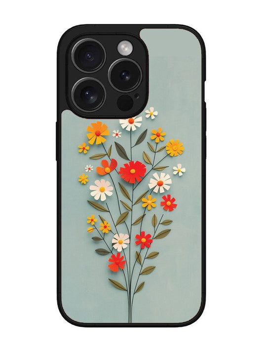 iPhone 15 Pro Max Paper Flowers
