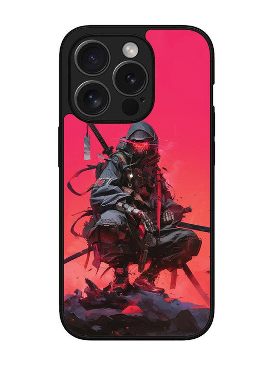 iPhone 15 Pro Max Cyberpunk Ninja Katana