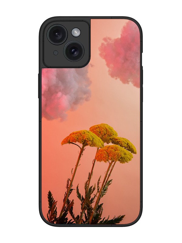 iPhone 15 Plus Floral Sunset Blossom Sky