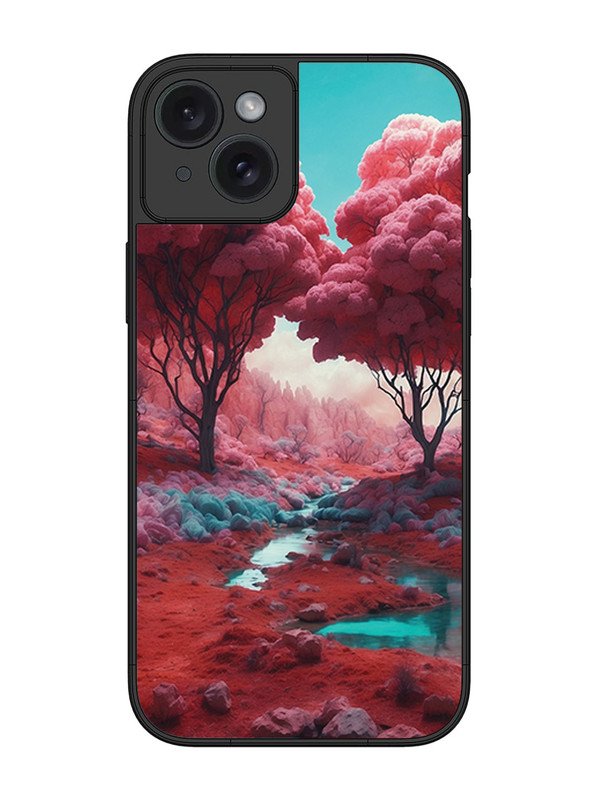 iPhone 15 Plus Pink Forest
