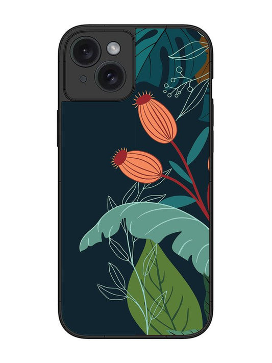 iPhone 15 Plus Plant Illustration