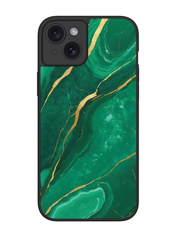 iPhone 15 Plus Citrus Green Marble