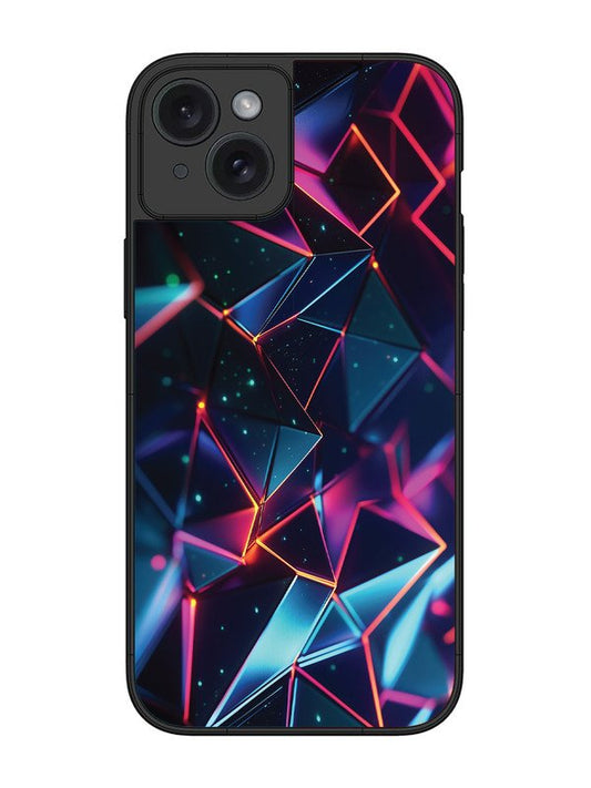 iPhone 15 Plus 3D Abstract Polygon