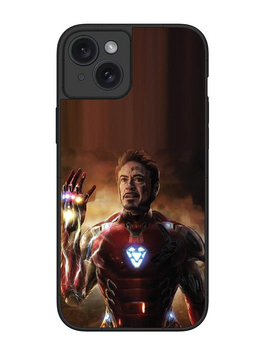iPhone 15 Plus iron man inifinity stones