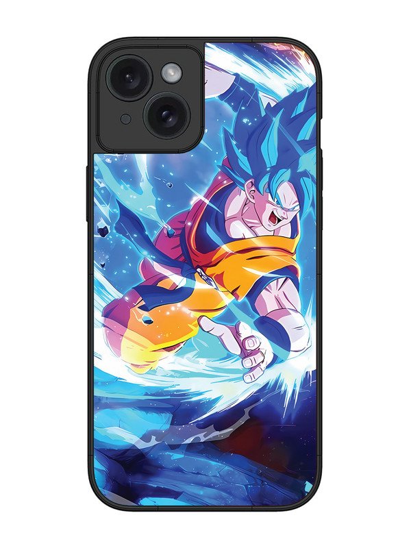 iPhone 15 Plus goku-blue-dragon-ball