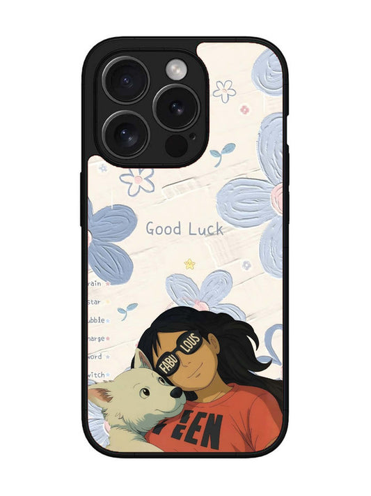 iPhone 15 Pro | 2D Metal | Fabulous and Good Luck | IP-15P-424