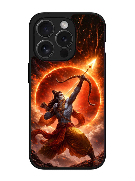 iPhone 15 Pro Lord Ram with Bow and arrow
