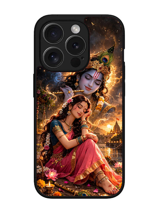 iPhone 15 Pro | 2D Metal | Radha thinking of Krishna | IP-15P-453