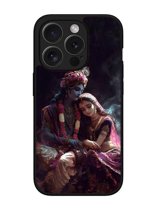 iPhone 15 Pro | 2D Metal | Radha Krishna Together | IP-15P-457