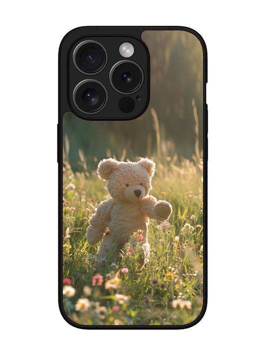 iPhone 15 Pro Max Teddy Bear Outdoors