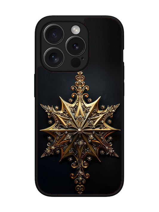 iPhone 15 Pro Max Ornate Golden Star