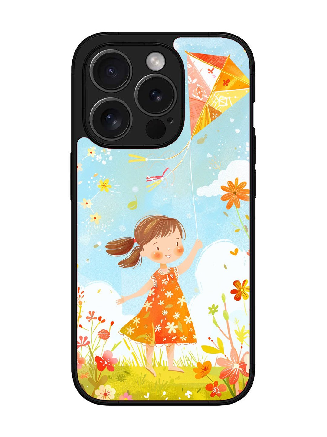 iPhone 15 Pro Max Little Girl Kite Flying