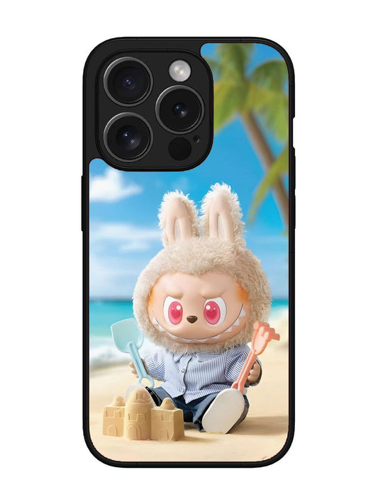 iPhone 15 Pro Max Labubu at the Beach