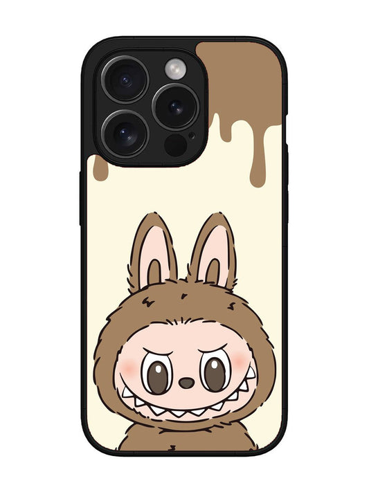 iPhone 15 Pro Max Labubu Closeup Chocolate