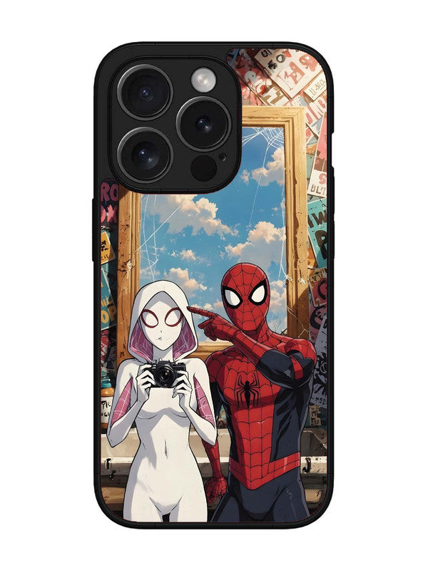 iPhone 15 Pro Max Spiderman and Spiderwoman