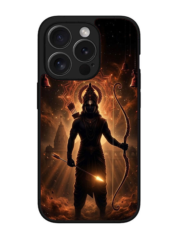 iPhone 15 Pro Max | 2D Metal | The Divine Darshan - Lord Rama | IP-15PM-448