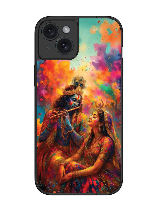 iPhone 15 Plus Radha Krishna Playing Flute