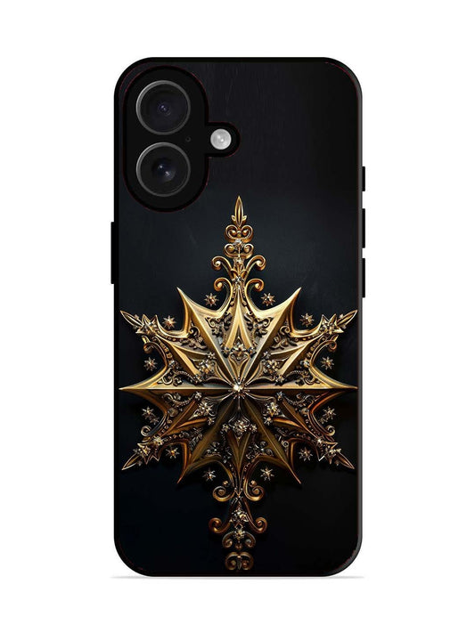 iPhone 16 Ornate Golden Star