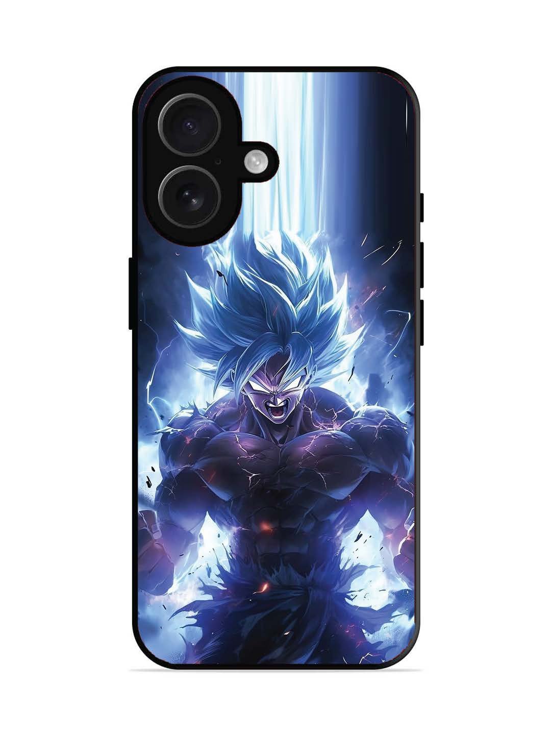 iPhone 16 Super Saiyan Blue and Angry