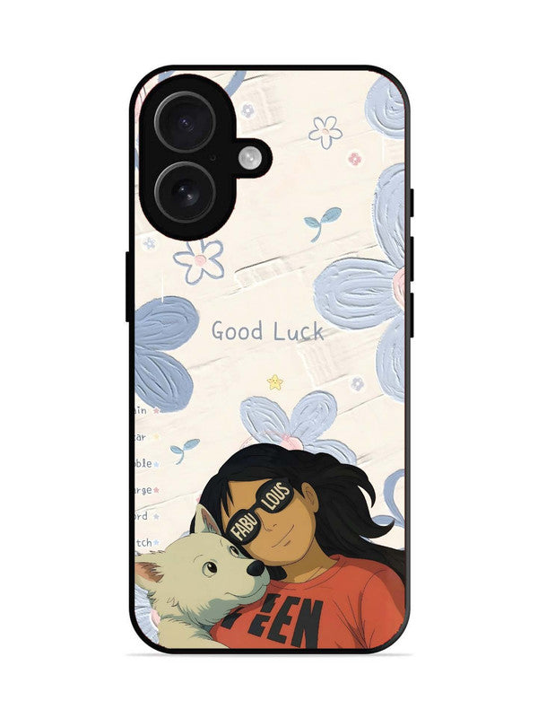 iPhone 16 | 2D Metal | Fabulous and Good Luck | IP-16-424