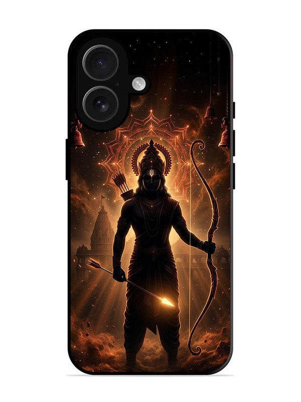 iPhone 16 | 2D Metal | The Divine Darshan - Lord Rama | IP-16-448