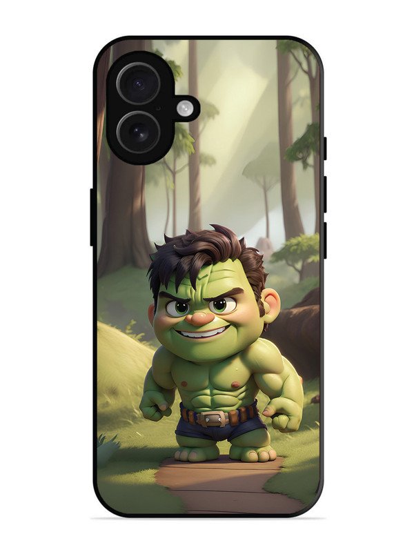 iPhone 16 Plus cute baby hulk