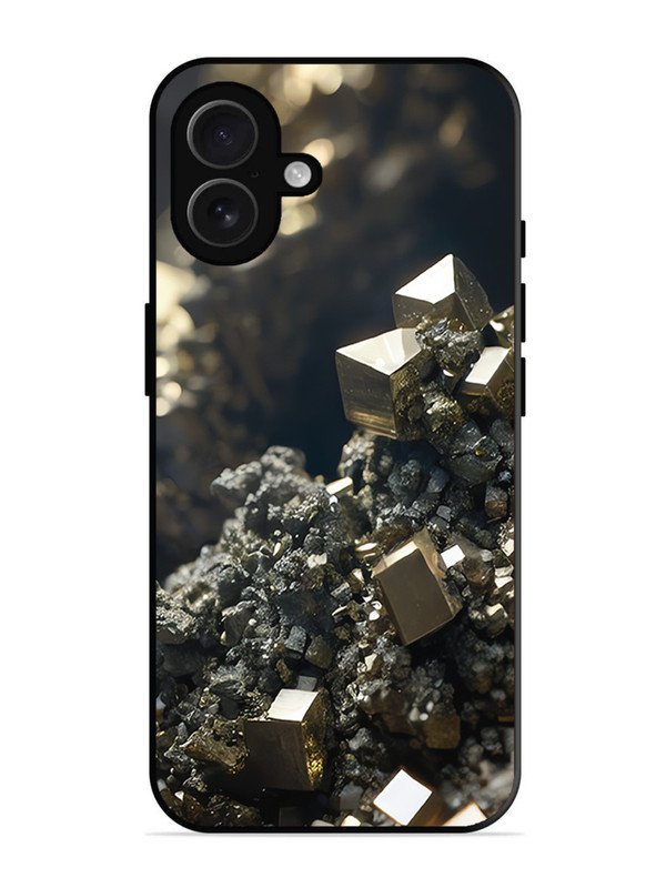 iPhone 16 Plus Gold Crystals