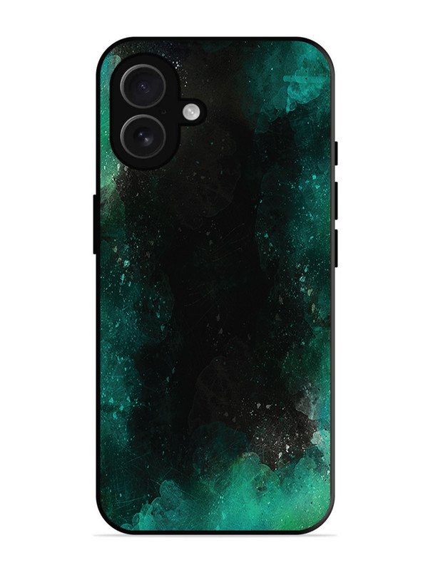 iPhone 16 Plus Dark Black And Green Forest