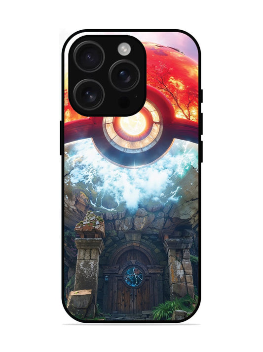 iPhone 16 pro Cartoon-ball-house-anime