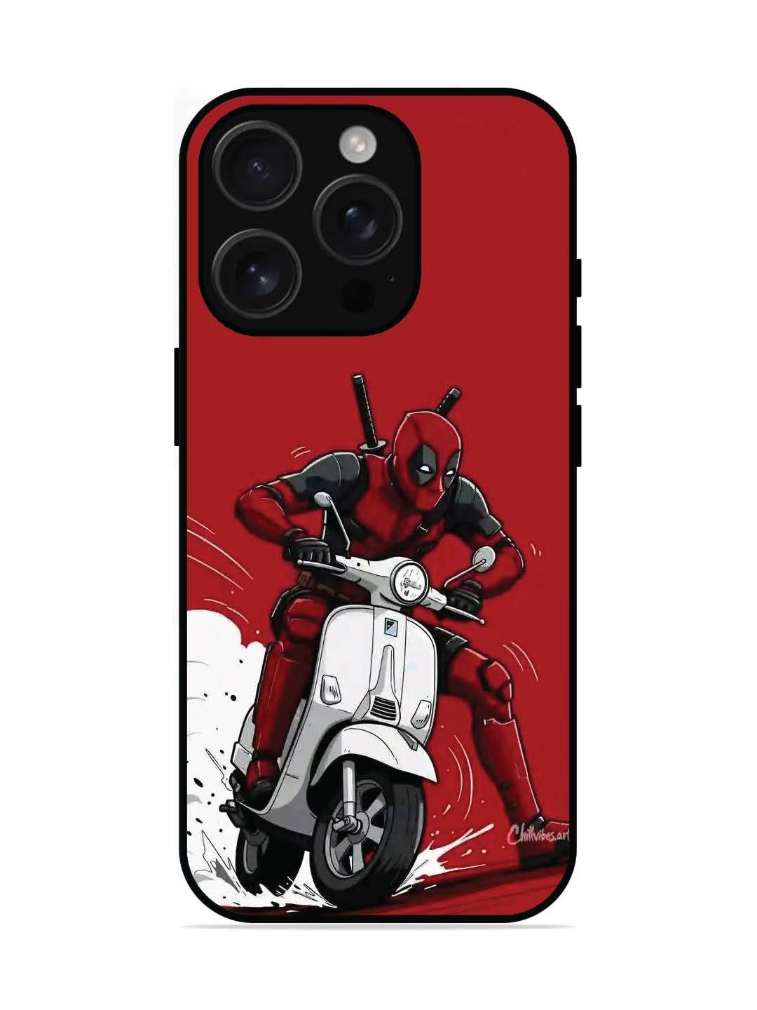 iPhone 16 pro Deapool and Scooty
