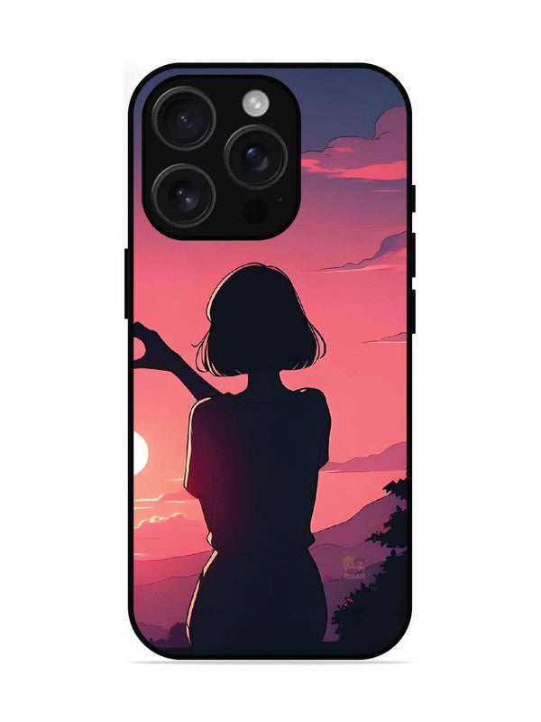 iPhone 16 Pro Love Heart with Hand Girl