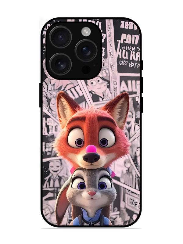 iPhone 16 Pro Cute Nick wilde and judy hopps 2