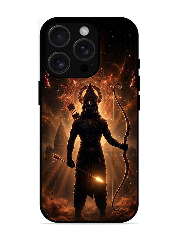 iPhone 16 Pro | 2D Metal | The Divine Darshan - Lord Rama | IP-16P-448