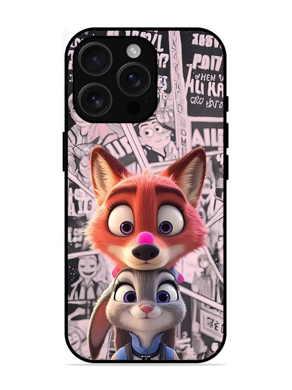 iPhone 16 Pro Max Cute Nick wilde and judy hopps 2