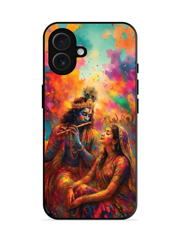 iPhone 16 Plus Radha Krishna Playing Flute