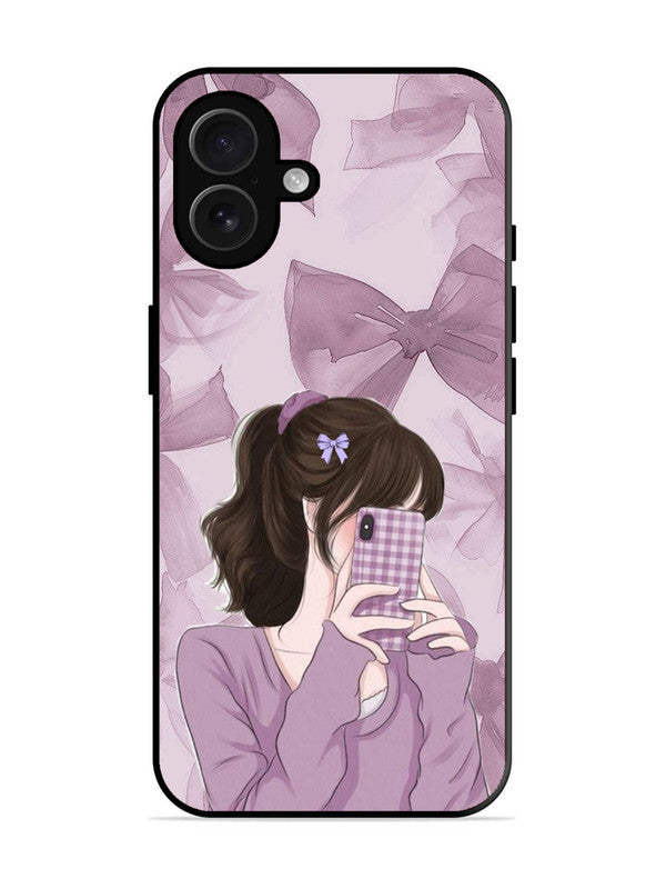 iPhone 16 Plus Pinky Girl taking selfie