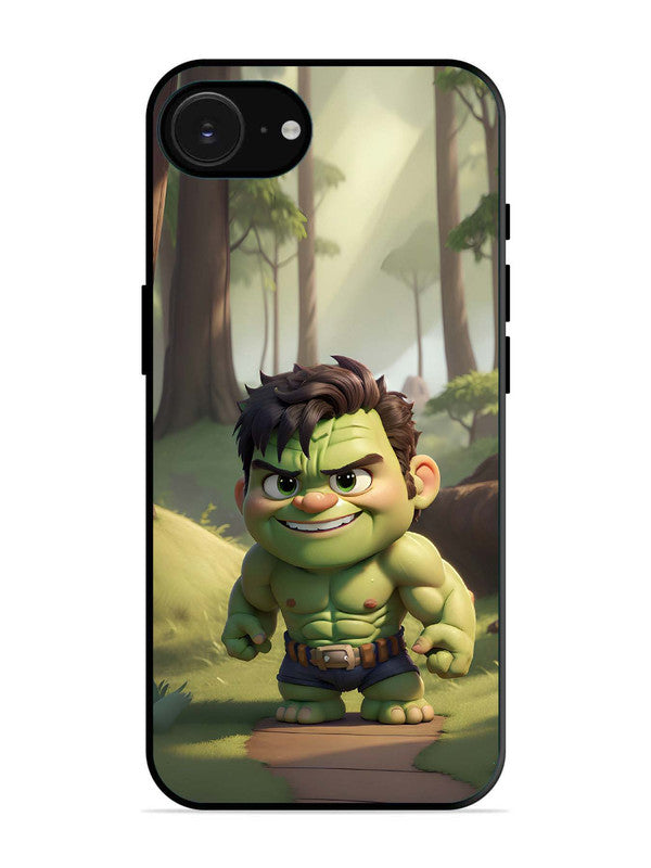 iPhone 16e cute baby hulk